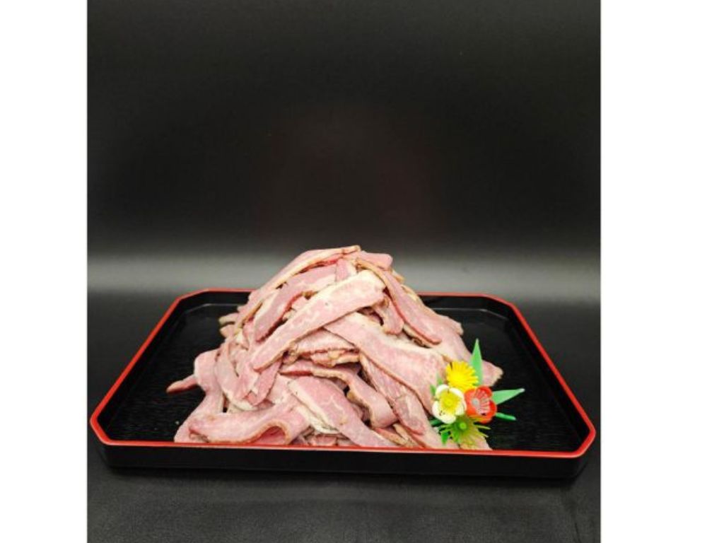 塩麹漬け厚切り牛タンのオーブン焼き