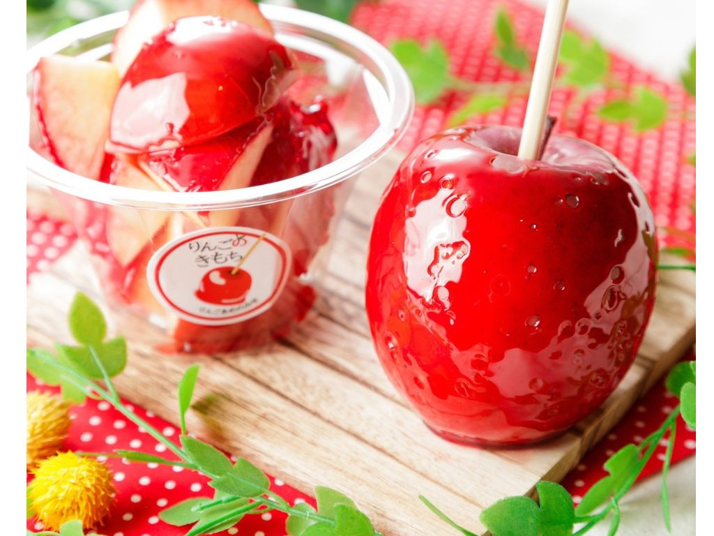 りんごあめのみせ　りんごのおもい