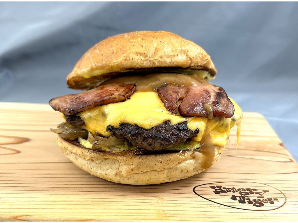 ハマ、トラ。バーガー